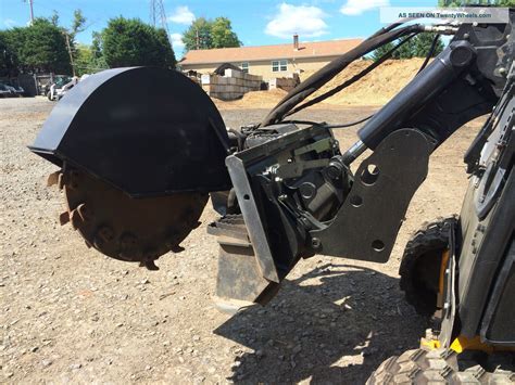 wood grinder skid steer|stump grinders for skid loaders.